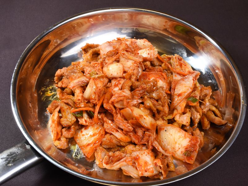 韓式泡菜炒豬肉絲